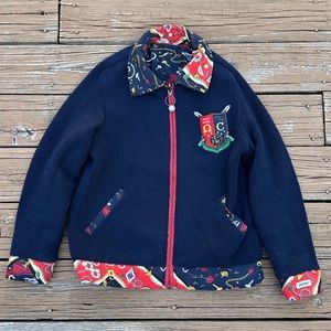 SOLD Opening Ceremony Reversible Collegiate Jacket Sz S